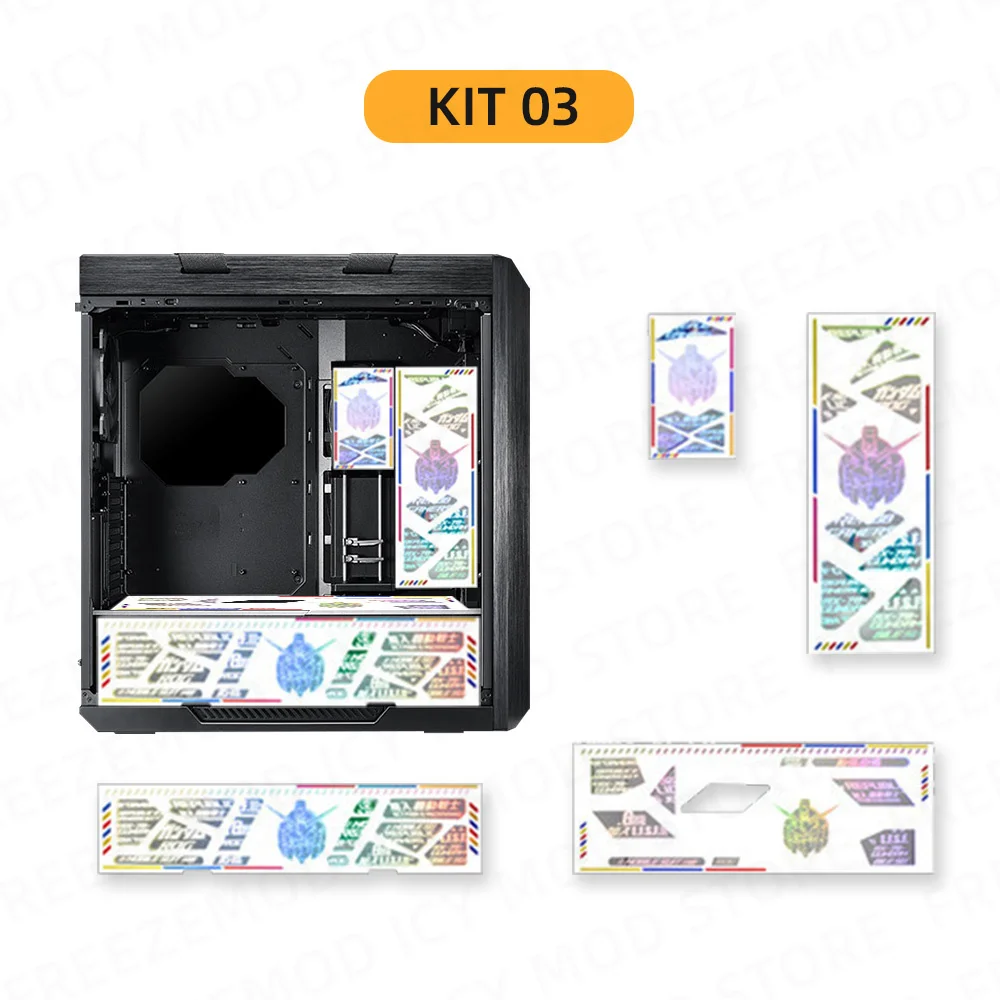 Kit Painel de Luz para Asus Rog Helios pc Case Gx601 Capa Argb Mod Combo Faça Você Mesmo Srtix Decoração Gabinete Reequipamento Gabinete Gamer Peças - Imagem 3