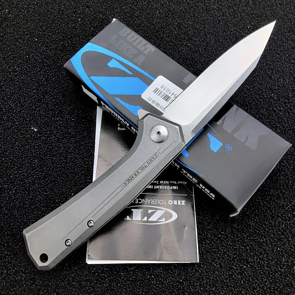 

Тактический складной карманный нож ZT 0808 С флиппером и шарикоподшипником, походные боевые инструменты, кухонный нож для фруктов, многофункциональный инструмент для повседневного использования