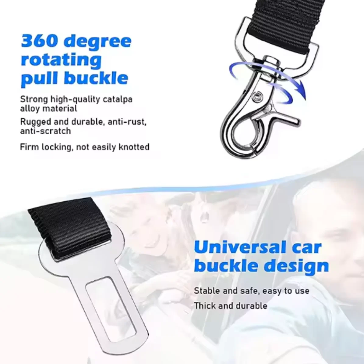 Adjustable Pet Seatbelt 4