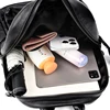 Genuine Leather Women's Backpack Fashion and Elegant Bag Soft Leather Solid Backpack Zipper Comfortable Bag For Ladies Designer 6