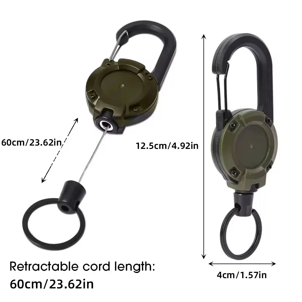 Heavy-Duty Retractable Carabiner Reel 4
