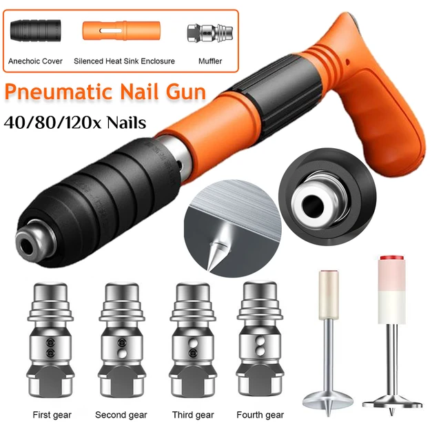 Mini Nailer Tool Manual Wall Nail Fastening Tool Low Noise Air