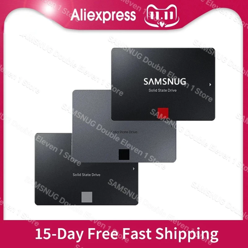 

Original SSD 870 EVO 870 QVO 1TB 2TB SATA Solid State Drive ssd sata 4tb 4500mb/s 990 PRO M.2 2280 NVME 500GB for Ps5 Notebook
