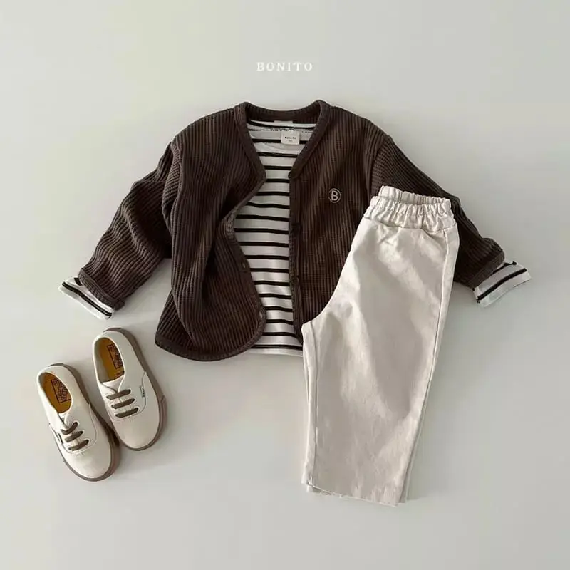Autumn New Baby Long Sleeve Coat Cotton Infant Girls Letter Cardigan Toddler Boys Casual Versatile Jacket Kids Clothes