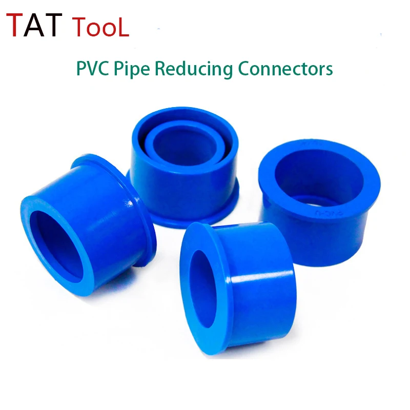 

PVC Pipe Reducing Connectors Water Pipe Joints PVC Pipe Fillings Garden Irrigation Pipe Bushing 1 Pcs