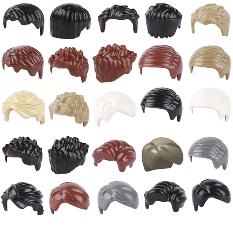 Curly Hair Accessories Building Blocks Set