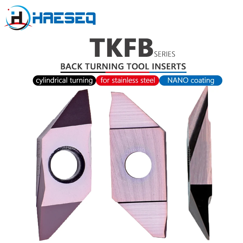 

Metal Grooving Blades TKFB TKFB12R L TKFB16R L TKFB12R28005 TKFB12R28010 TKFB16R38010 Inserto Carburo Back Turnning Tool Inserts