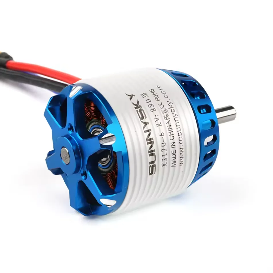 SUNNYSKY X3120-III 585KV 760KV 880KV 1025KV Brushless Motor 5mm Shaft Diameter for RC Quadcopter Airplanes Fixed Wing Plane thumbnail 4