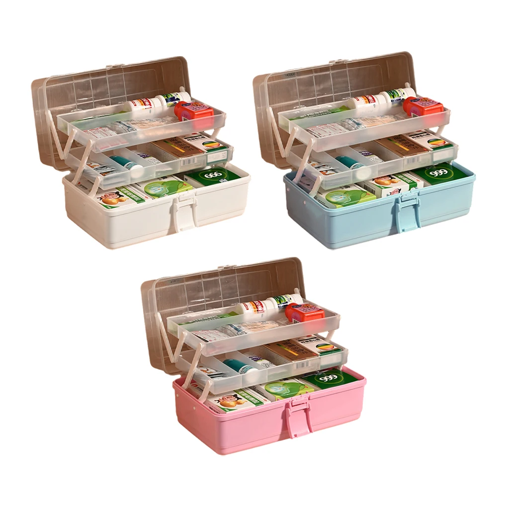 

Storage Box For Medications Neatly Store And Health Essentials Safe First Aid Box With Handle Simple