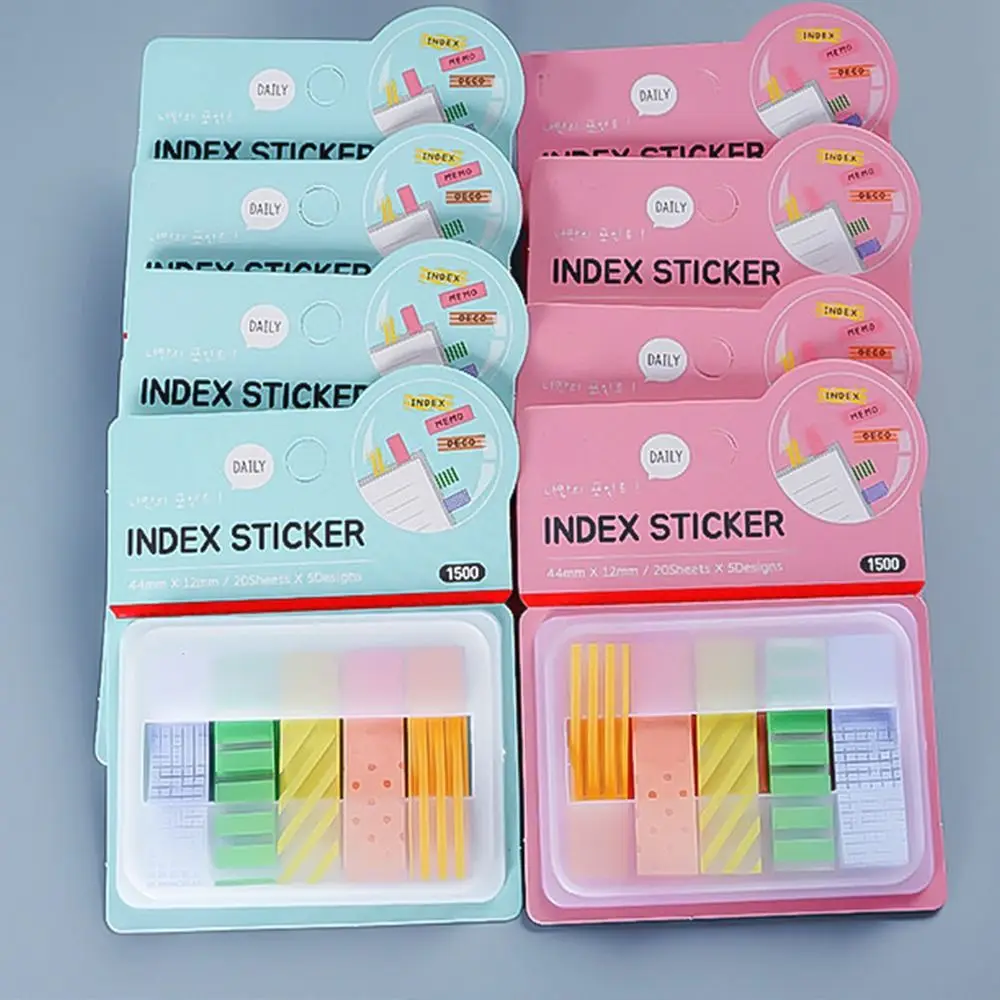 

Self Adhesive Memo Pad Sticky Notes Bookmark Point It Marker Memo Sticker Paper Office School Supplies
