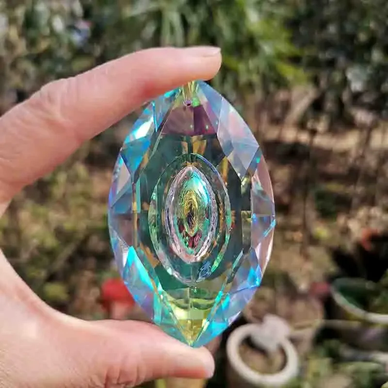 Sun Catcher Sun Catchers Crystal Pendant Window Ornament 76mm Rainbow Crystal