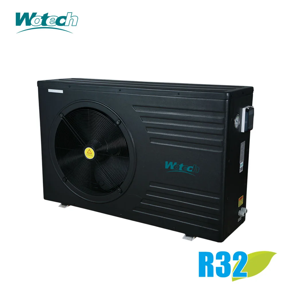 7.8KW R32 Wifi Controlled Electric Heat Pump On/Off Swimming Pool Water Heater Varmepumpe Basseng For Pool Heating