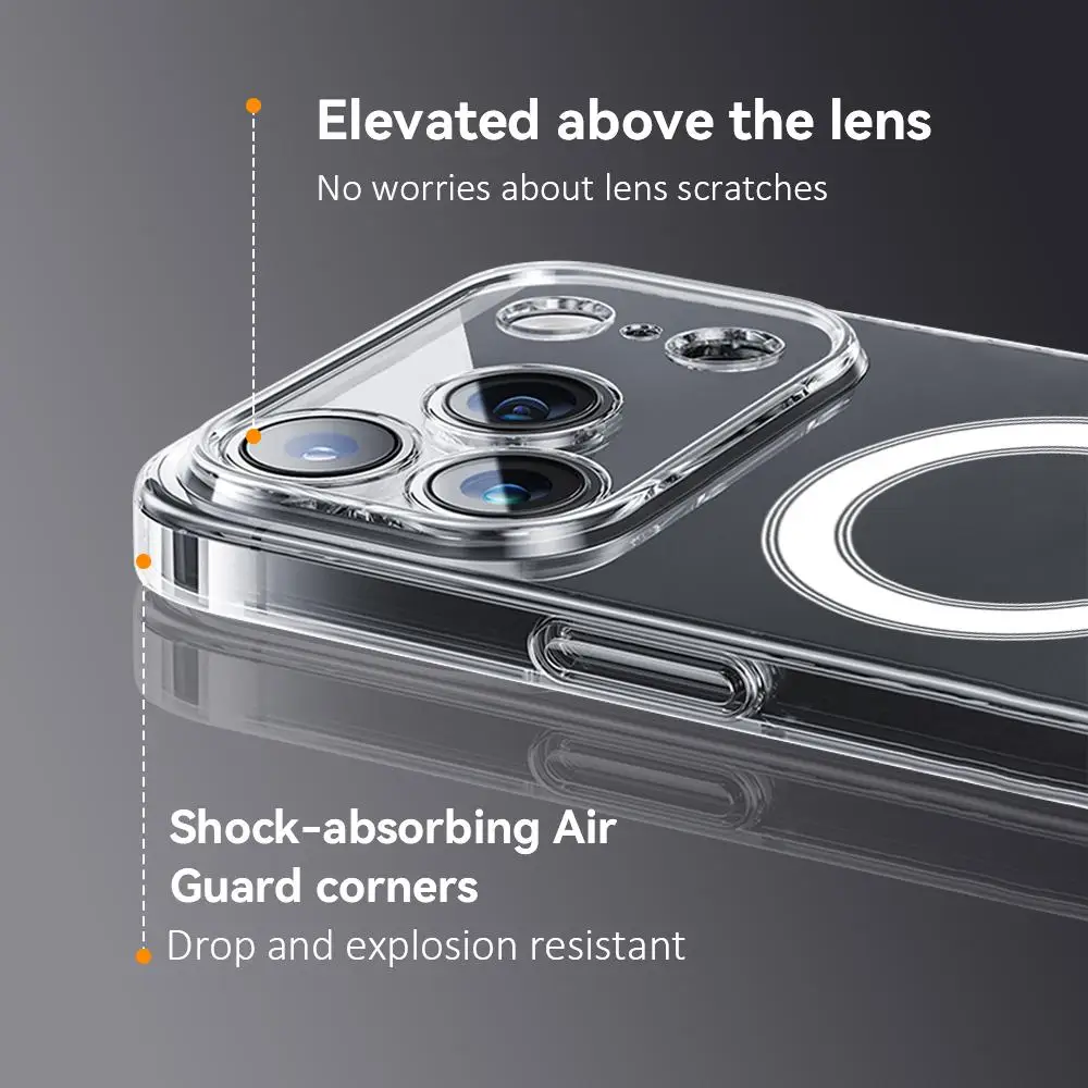 J-Juice WRLD Rapper Music Clear Magnetic Shockproof Phone Case