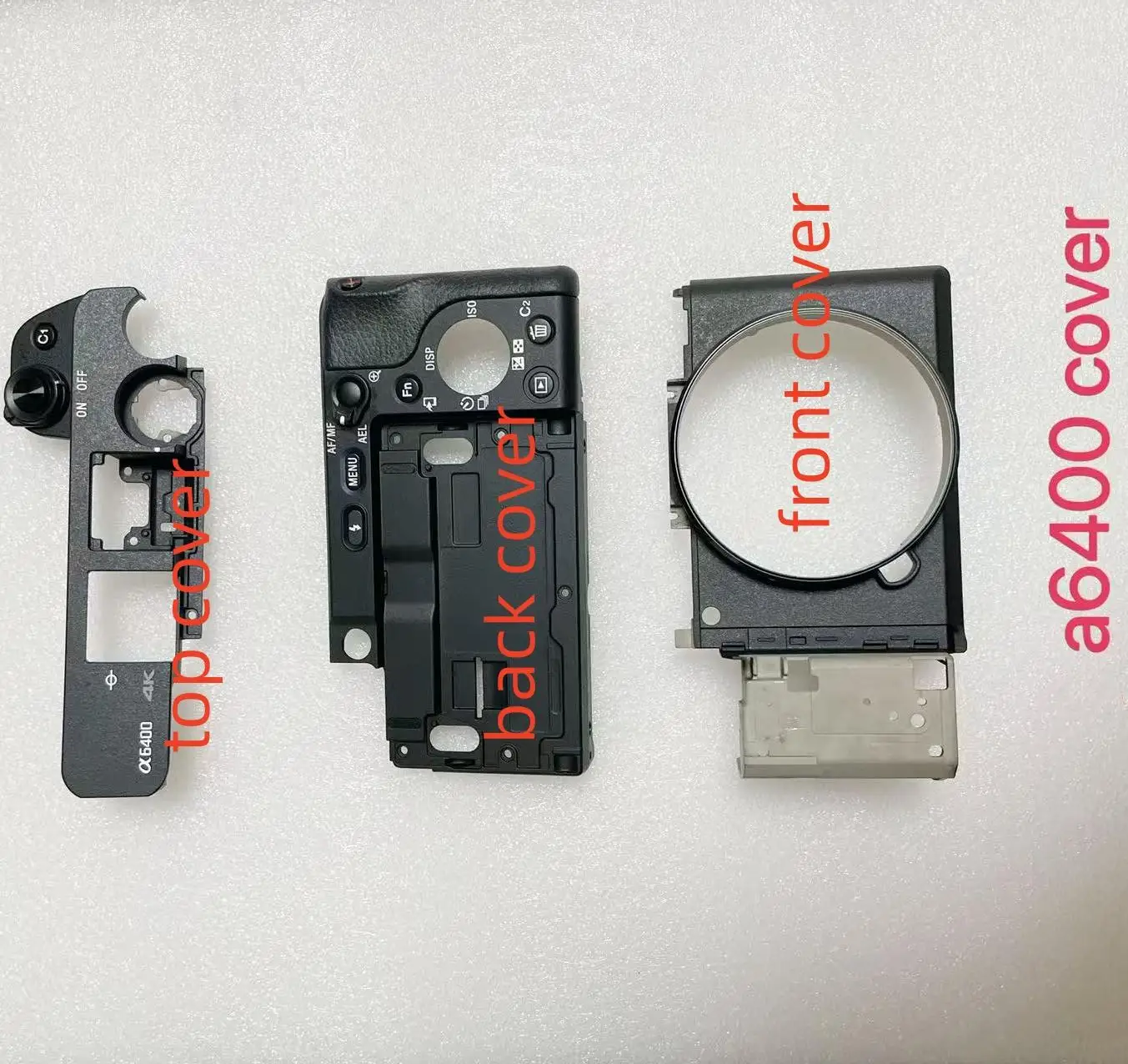 New Original Camera Body Shell for Sony A6400 a6400 Top Back Front Cover Shell Repair Part