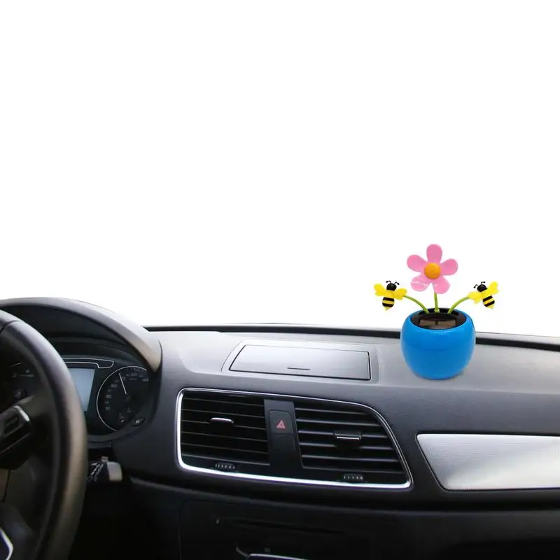 

Solar Dancing Flowers Dancing Flowers Solar Powered Car Dashboard Toy Reusable Solar Powered Car Toys Shaking Head Car Ornaments