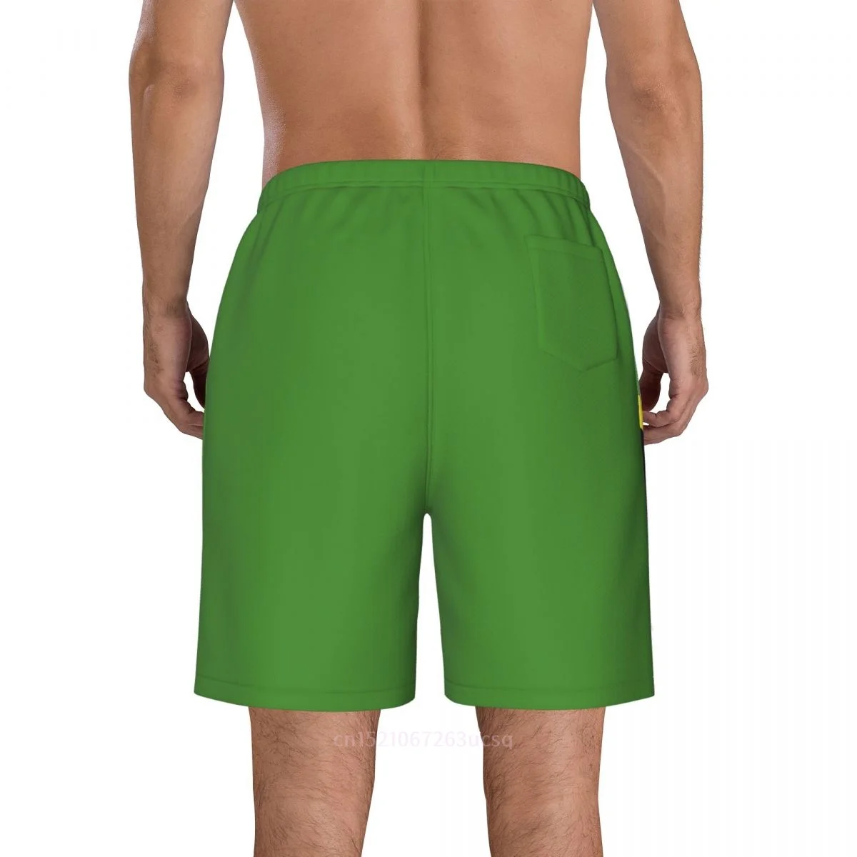2025 Summer Polyester Jamaica Country Flag 3D Printed Men's Board Shorts Beach Pocket Running Summer Pants 4