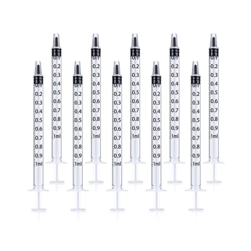재사용 가능한 플라스틱 주사기, 영양분 무균 측정용, 수경법 주방용 도구, 1-10ml, 2-20 개 3
