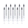 2-20Pcs 1ml-10ml Plastic Reusable Syringe For Measuring Nutrient Hydroponics Kithchen Tool 3