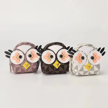 Owl wallet net red Bluetooth headset bag key bag  envelope key bag Mini pouch Coin purse pendant cute wallet 1