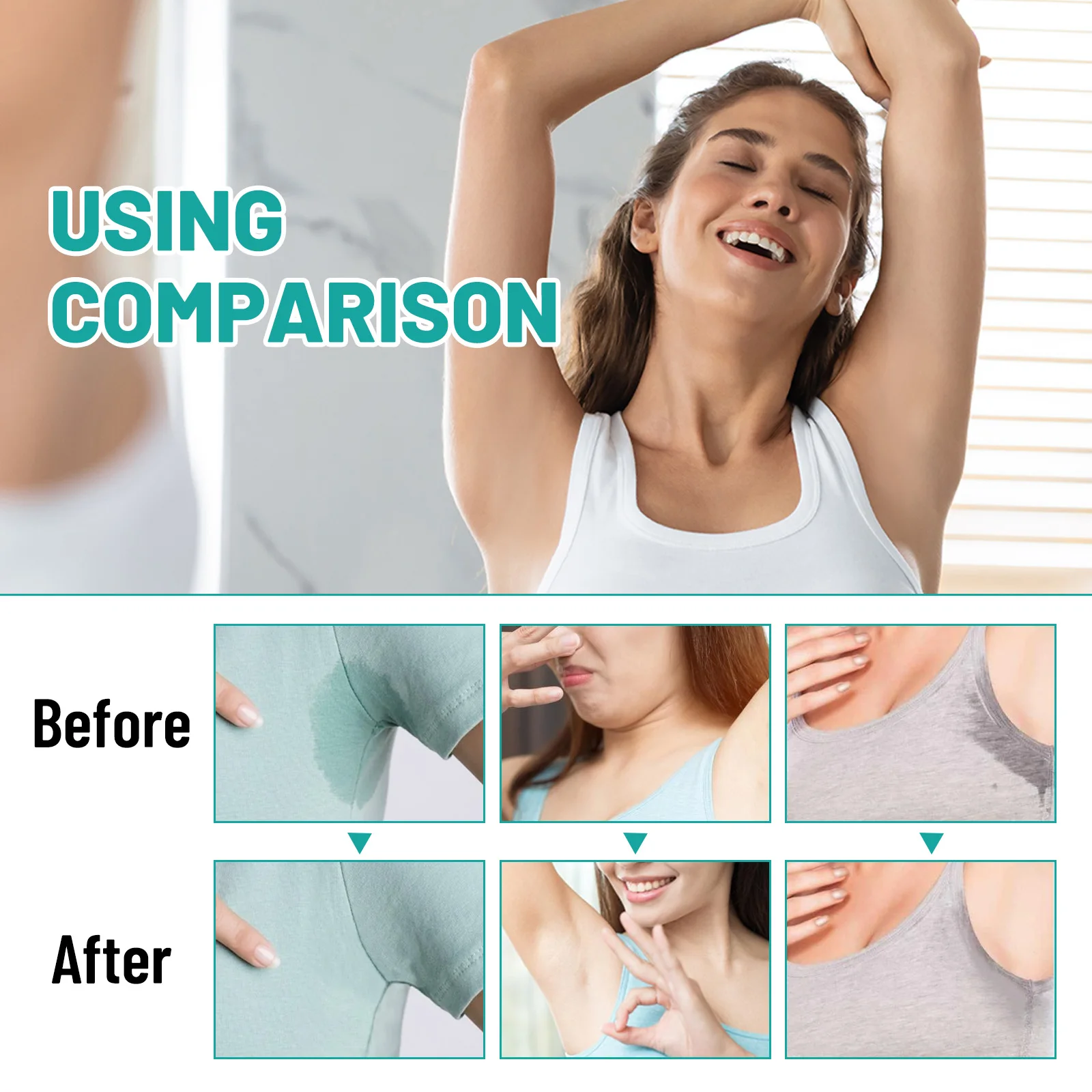 Super Strong Antiperspirant Stick For Hands Feet And Face_voghion.com