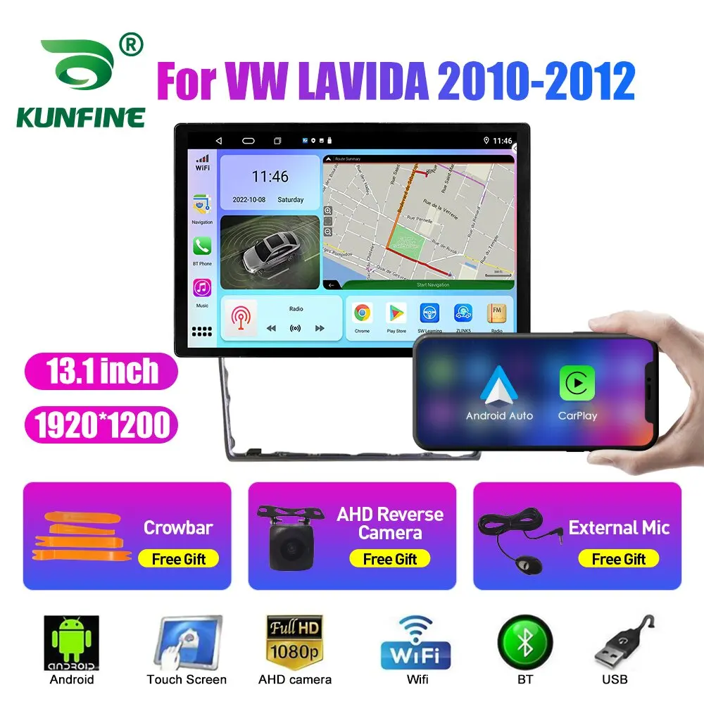 

Автомобильный радиоприемник 13,1 дюйма для VW LAVIDA 2010 2011 2012 автомобильный DVD GPS-навигатор стерео Carplay 2 Din Центральный Мультимедиа Android авто