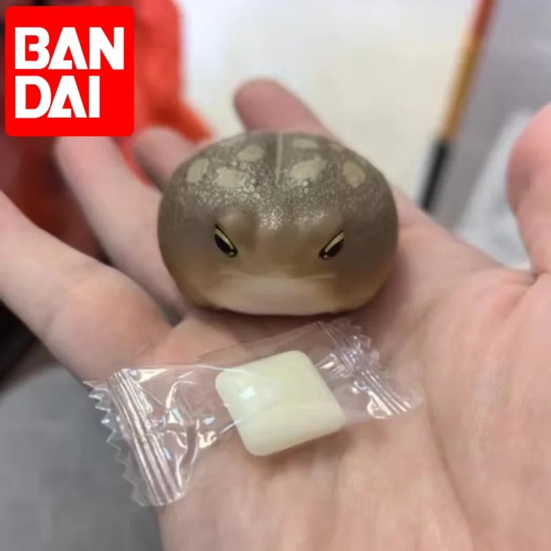 Новинка от бренда Bandai, Лидер продаж, подлинные искусственные животные, Eublepharis ваша пятнистая амбистома Мексиканская, искусственное животное, настольное украшение