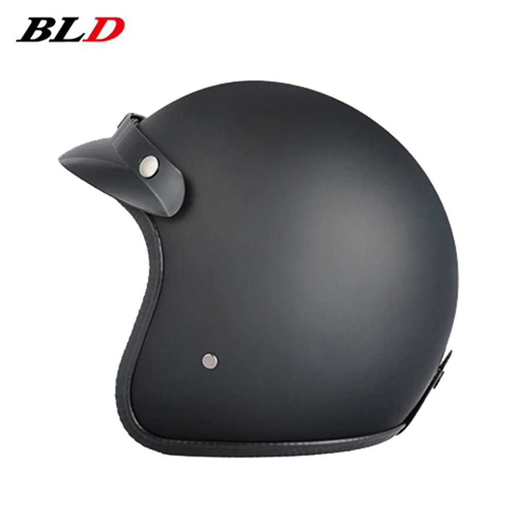 

Retro Open Face 3/4 Motorcycle Helmet DOT Approved Motorbike Casco Moto Motocross Helmets Cafe Racer Men Women Casque Capacete