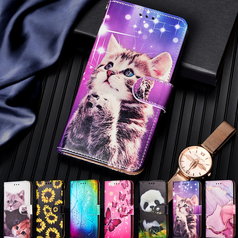 oppo cover Flip Leather Case for OPPO A92 A92S A35 A54S A54 A16 A16S A94 A93 Reno4 Z Reno5 Pro 5G Reno5 F Reno 6 5 Stand Phone Cover Coque best case for oppo back