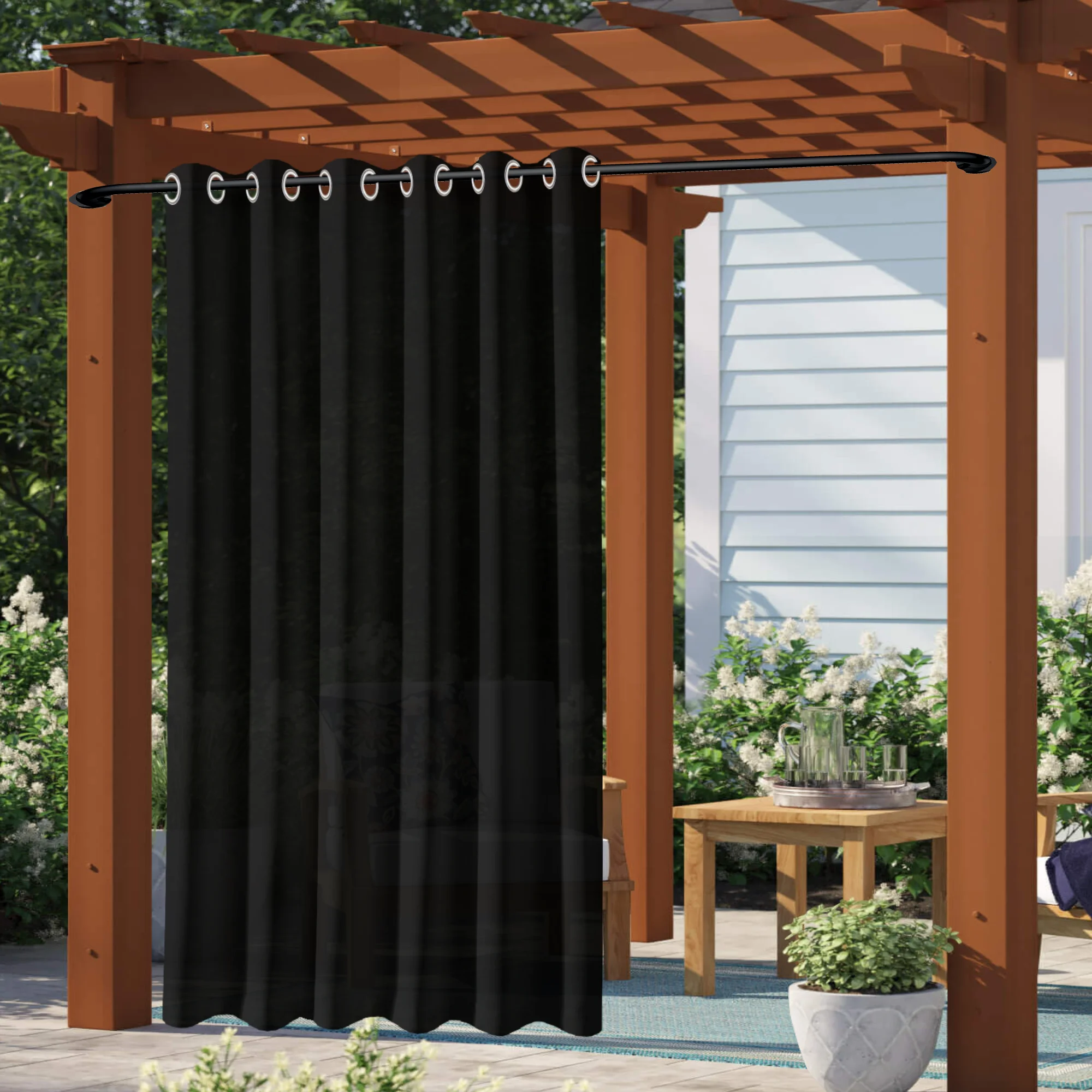 Waterproof Outdoor Privacy Curtain 4