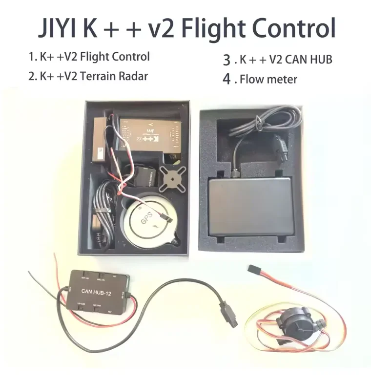 농업용 스프레이 드론 Jiyi K++ V2 FC 듀얼 CPU 허브 RTK 장애물 회피 레이더(옵션) 빠른 배송
