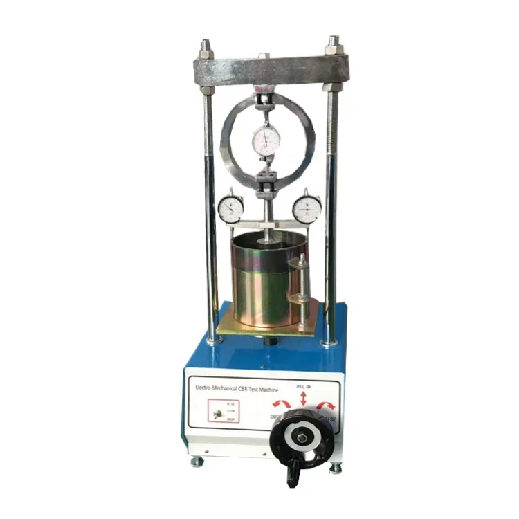 

Laboratory geotechnical equipment Soil California Bearing Ratio 30kn 50kn CBR Tester Testing Machine