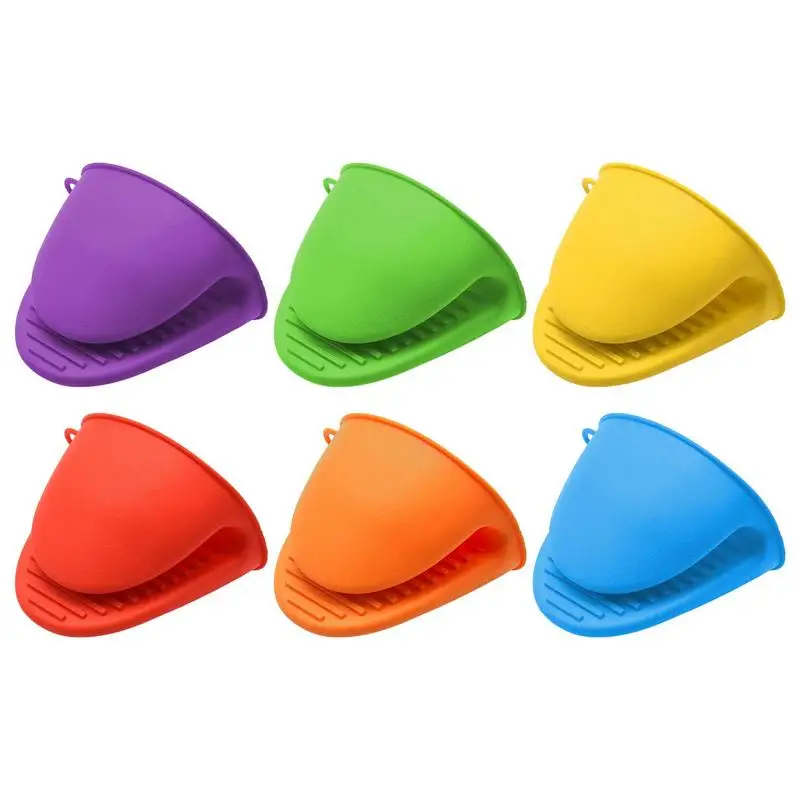 

Silicone Hand Clip Non Slip Kitchen Oven Mitt Food Grade Silicone Oven Gloves For Household Insulation Silicone Pot Holder Clip