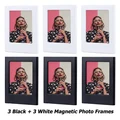 6pcs Black White