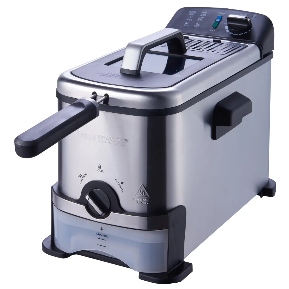 3-liter-fryer-stainless-steel，-airfryer