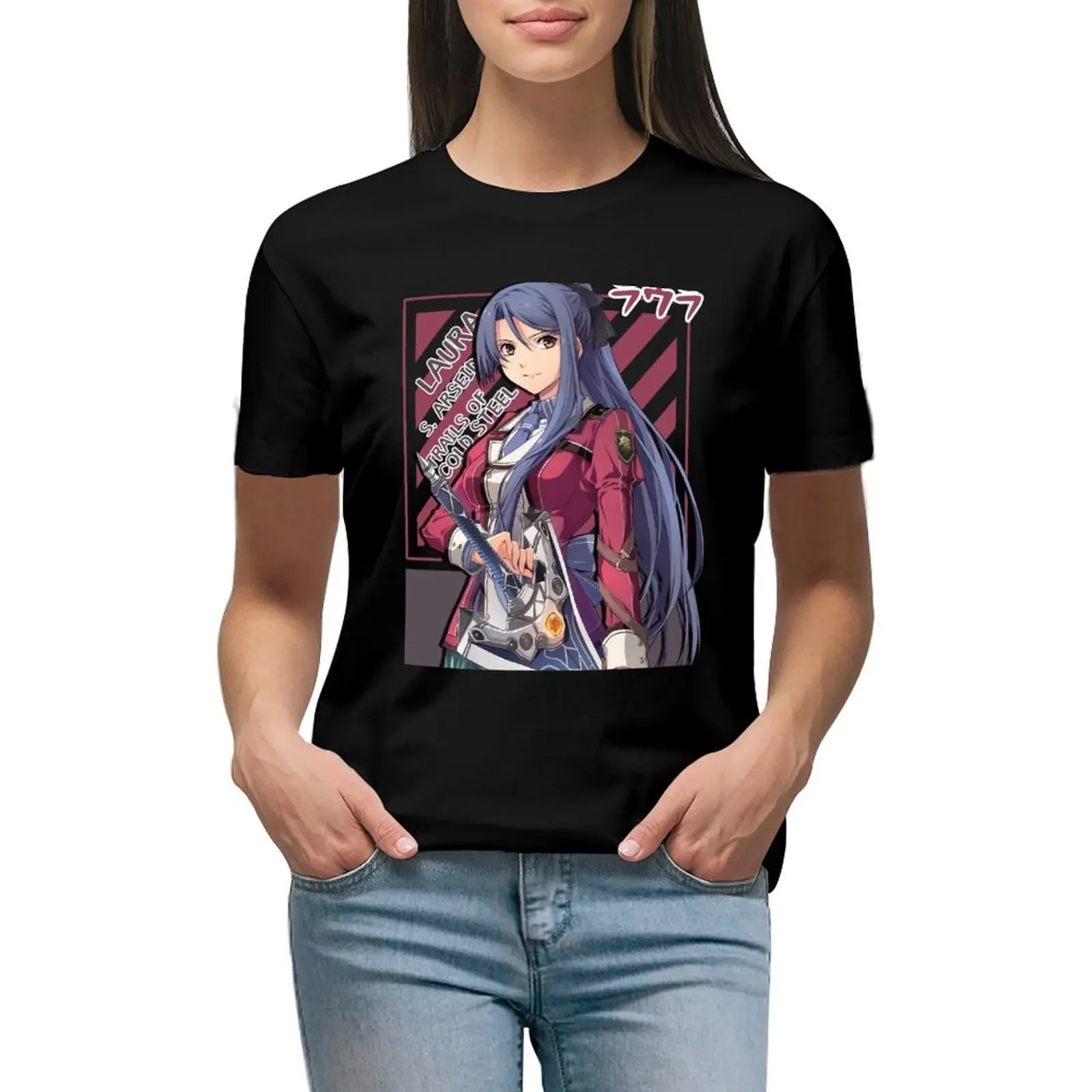 

Style Laura v2 T-shirt anime clothes graphics Woman clothes