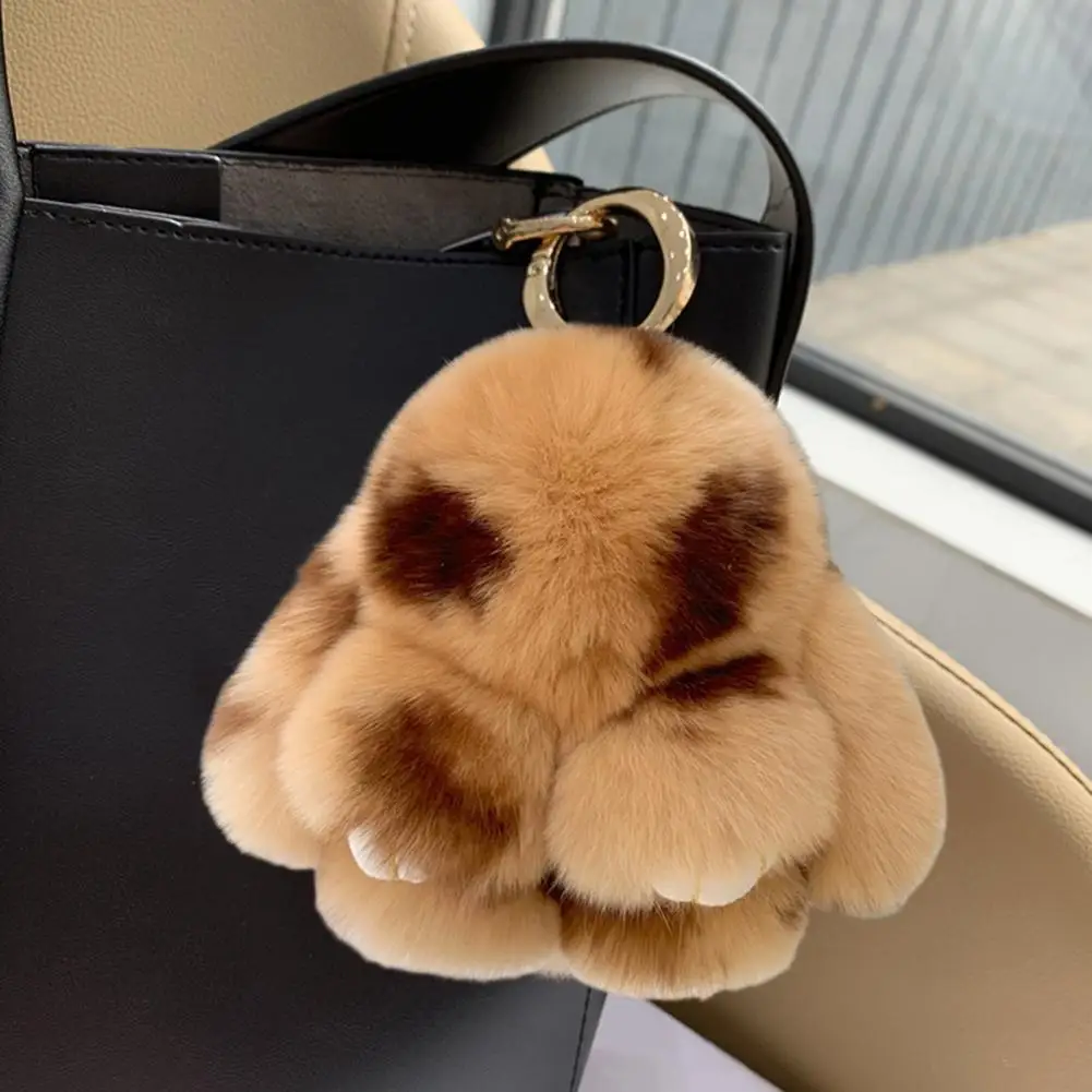 

Плюшевый кролик брелок очаровательный плюшевый кролик аксессуары Супер Мягкий Кролик Фоторюкзак Декор для девочек милый подарок