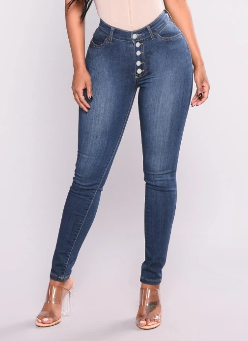 Skinny Pants for Women High Waist Push Up Jeans High Elastic Stretch Ladies Female Washed High Waist Denim Skinny Pencil Jean sexy high waist push up denim jeans women slim fashion jeans ladies ripped elastic skinny jeans sexy hole vintage pencil jeans