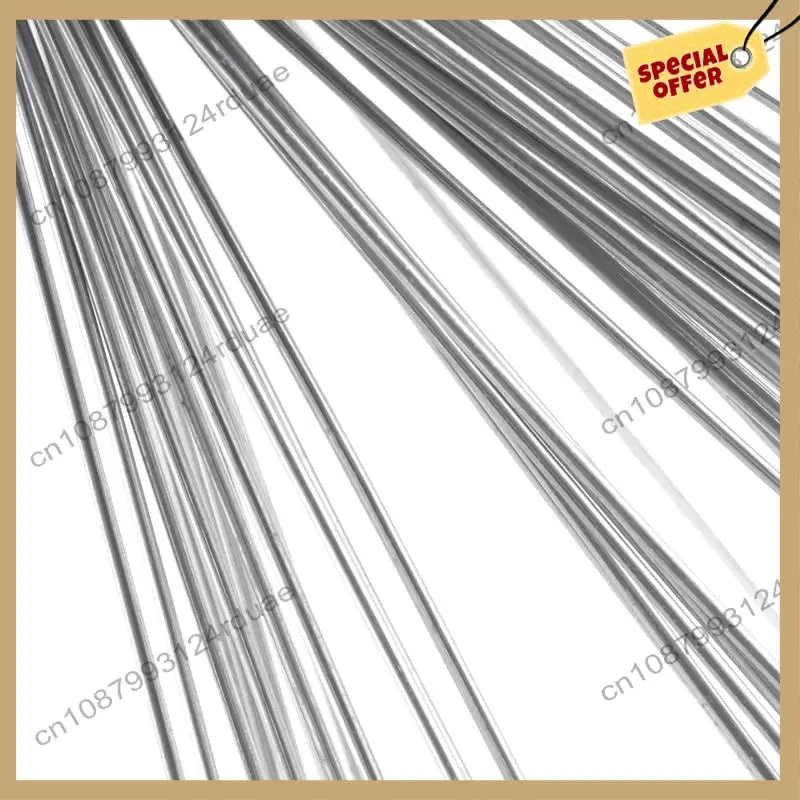 A75T 50 Pcs 구리 알루미늄 전극 저온 용액 용접 금속 플럭스 코어 전극 1.6Mm X 33Cm