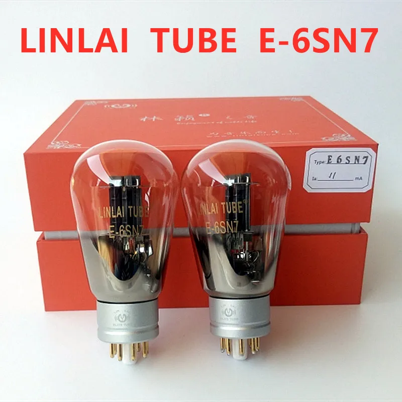 LINLAI Vacuum Tube 6SN7 Elite Series E-6SN7 Upgrade 6SN7 CV181 6N8P 6H8C 5692 HIFI Audio Valve Tubes Electronic Tube Amplifier linlai vacuum tube 6sn7 300b 274b 5u4g hifi audio valve electronic tube amplifier kit diy factory precision test and match