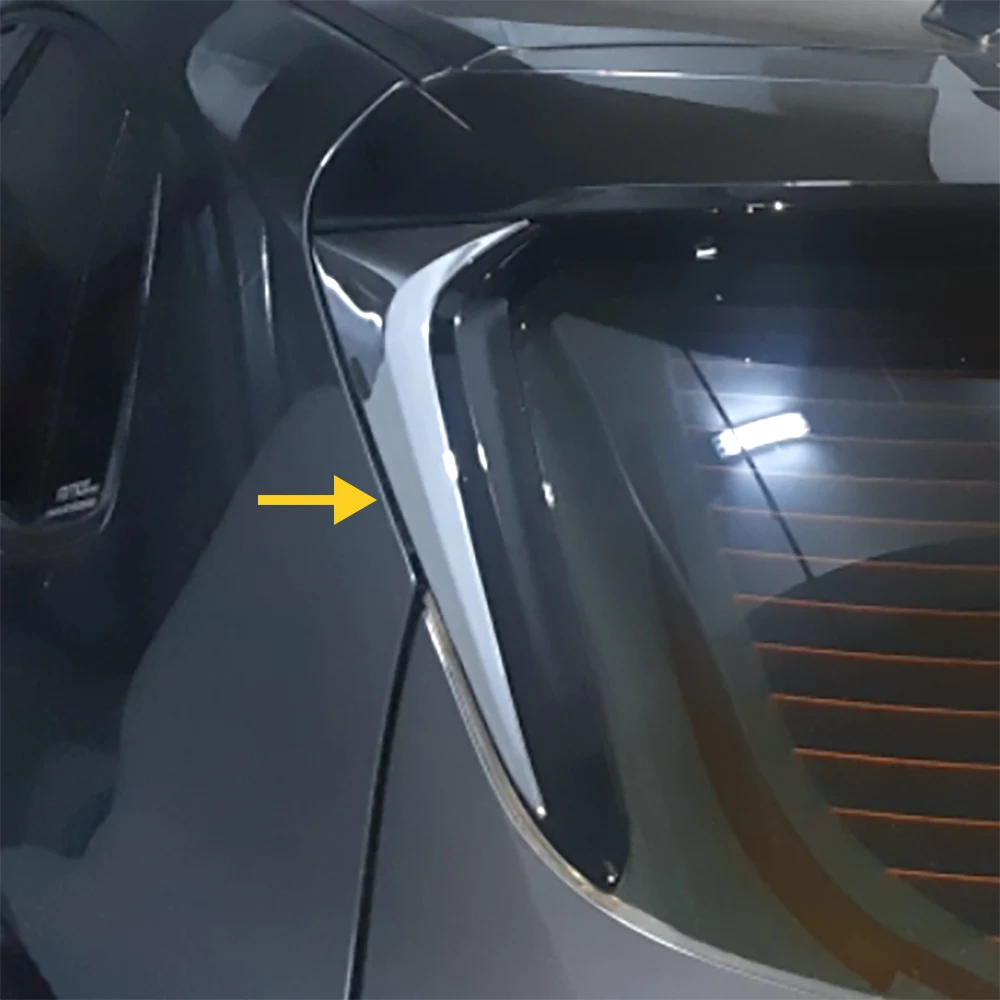 

Chrome Side Rear Window Cover Moulding For 2019-2022 Mazda CX-30 Accessories