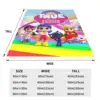 Throw Blanket True And The Rainbow Kingdom Micro Fleece Blanket Four Sizes Cartoon Warm For Bedroom Nice Gift 5