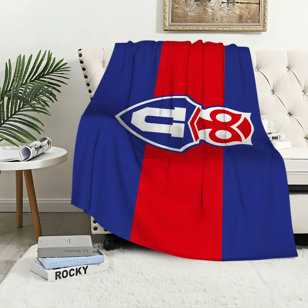 Football C-Chile LOGO U-University Blanket Travel And Gift Comfort Warm Soft Plush Suitable For Sofa Living Room Office Bedroom 2