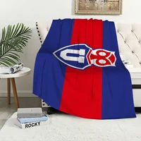 Football C-Chile LOGO U-University Blanket Travel And Gift Comfort Warm Soft Plush Suitable For Sofa Living Room Office Bedroom 2