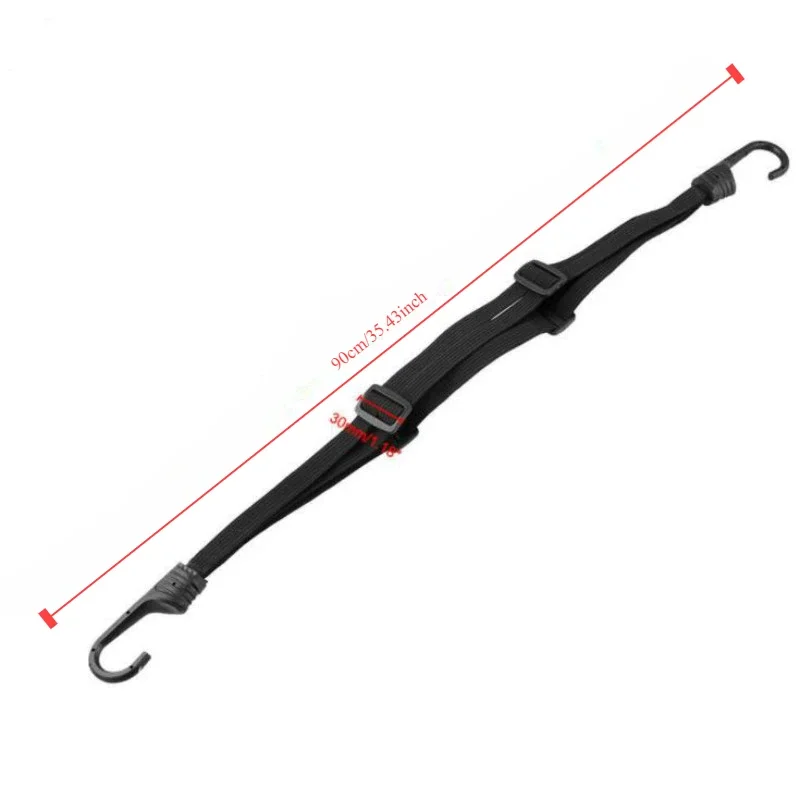 90CM Motorcycle Helmet Straps Motorcycle Accessories Hooks Luggage Retractable Elastic Rope Fixed Strap Motos Helmet Luggage Net