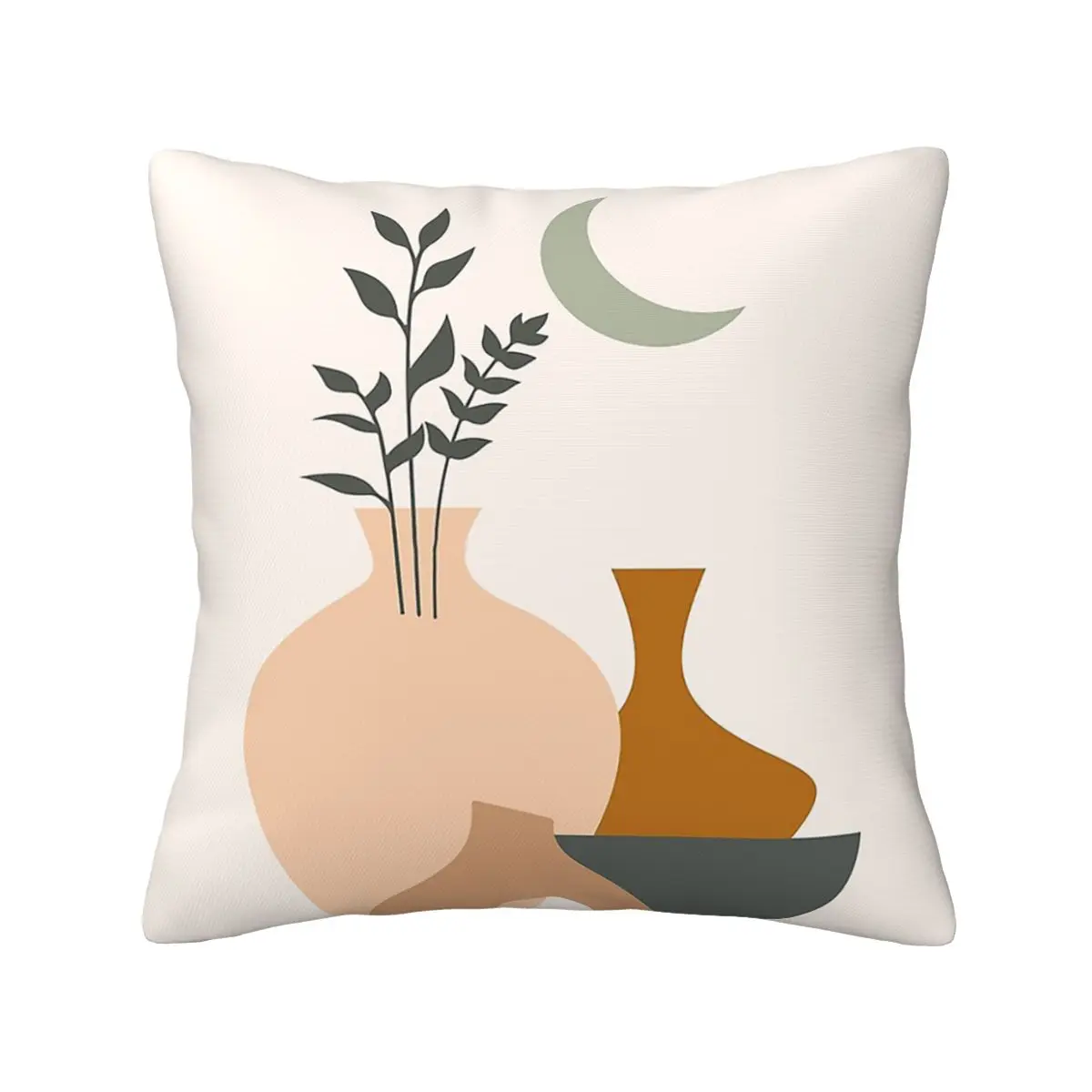 

Plant Friends nature foliage leaves greenery botanical grocery Cushion Cover Pillow Case Cover for Home Double-sided Printed