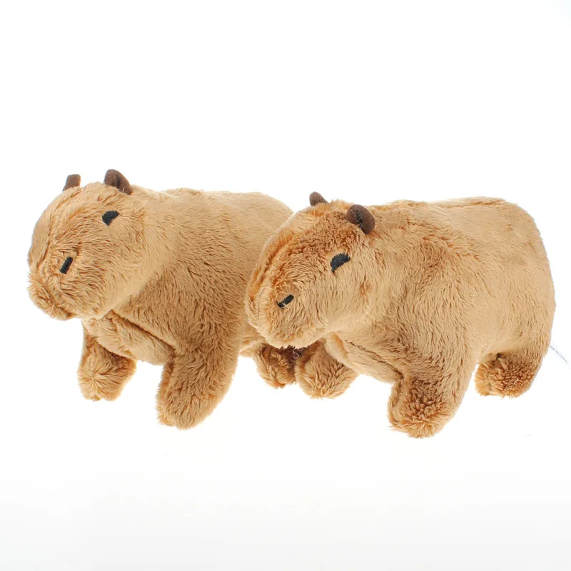 Capybara soft plush doll cute doll animal  little  gift outdoor seat cushions