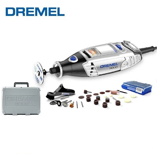 Dremel 409dremel 3000/4250 Mini Grinder Kit - Variable Speed,  Rechargeable, 35-piece Set