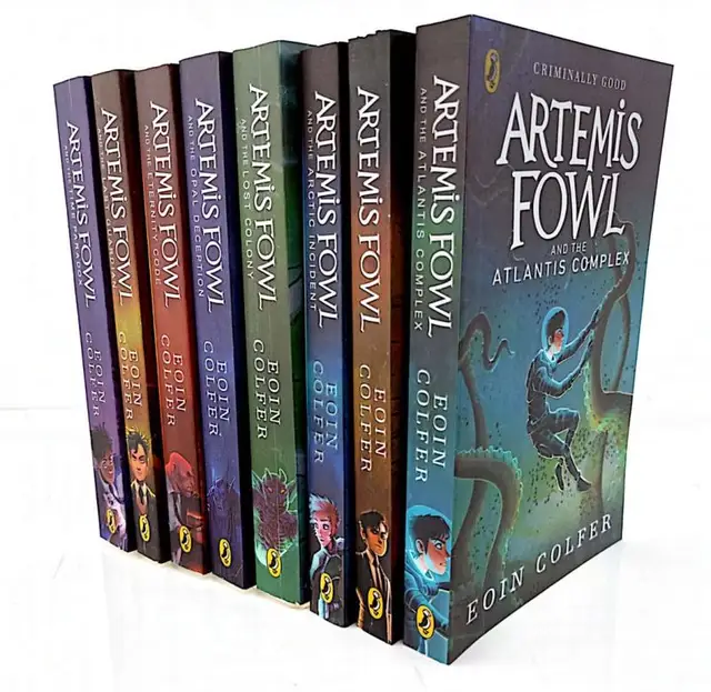 Artemis Fowl Eoin Colfer Series 8 Books Collection Set Fantasy Novel New  Read