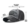 New Style Washed Old Letter Embroidered Caps Outdoor Fashion Personality Street Sun Visor Baseball Cap 3