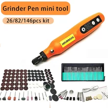 

HARRAYA Grinder Machine 146Pcs Tools Engraving Sanding Grinders Trimming Wooding Tools Kit USB Charge Grinder Pen Home DIY Tools